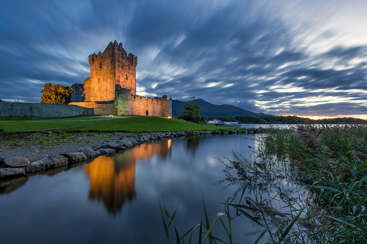 #220577-1 - Ross Castle at Twilight, Killarney, Co. Kerry, Ireland