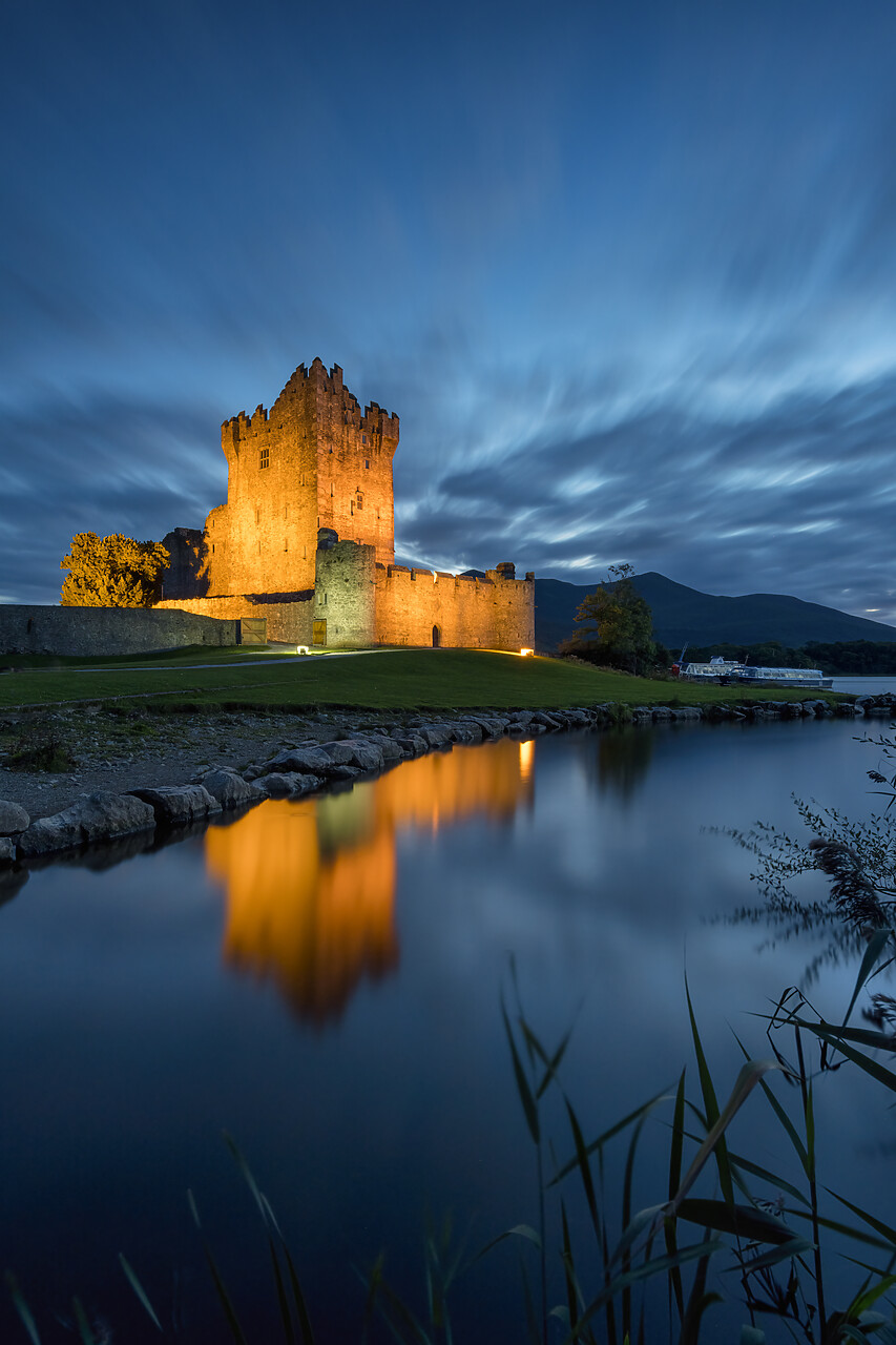 #220577-2 - Ross Castle at Twilight, Killarney, Co. Kerry, Ireland