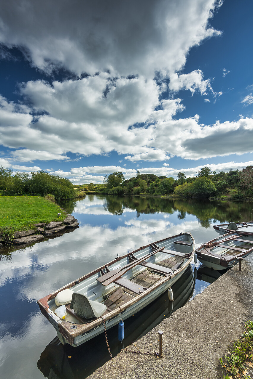 #220579-1 - Boats on Lough Allua, County Cork, Ireland