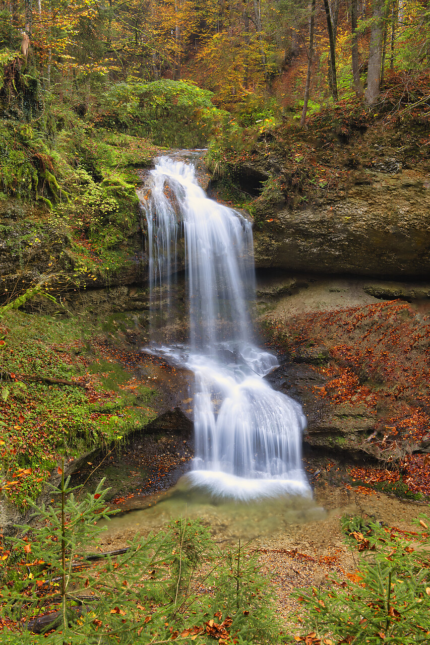 #220618-1 - Hasenreuter Falls, near Scheidegg im AllgÃ¤u, Bavaria, Germany