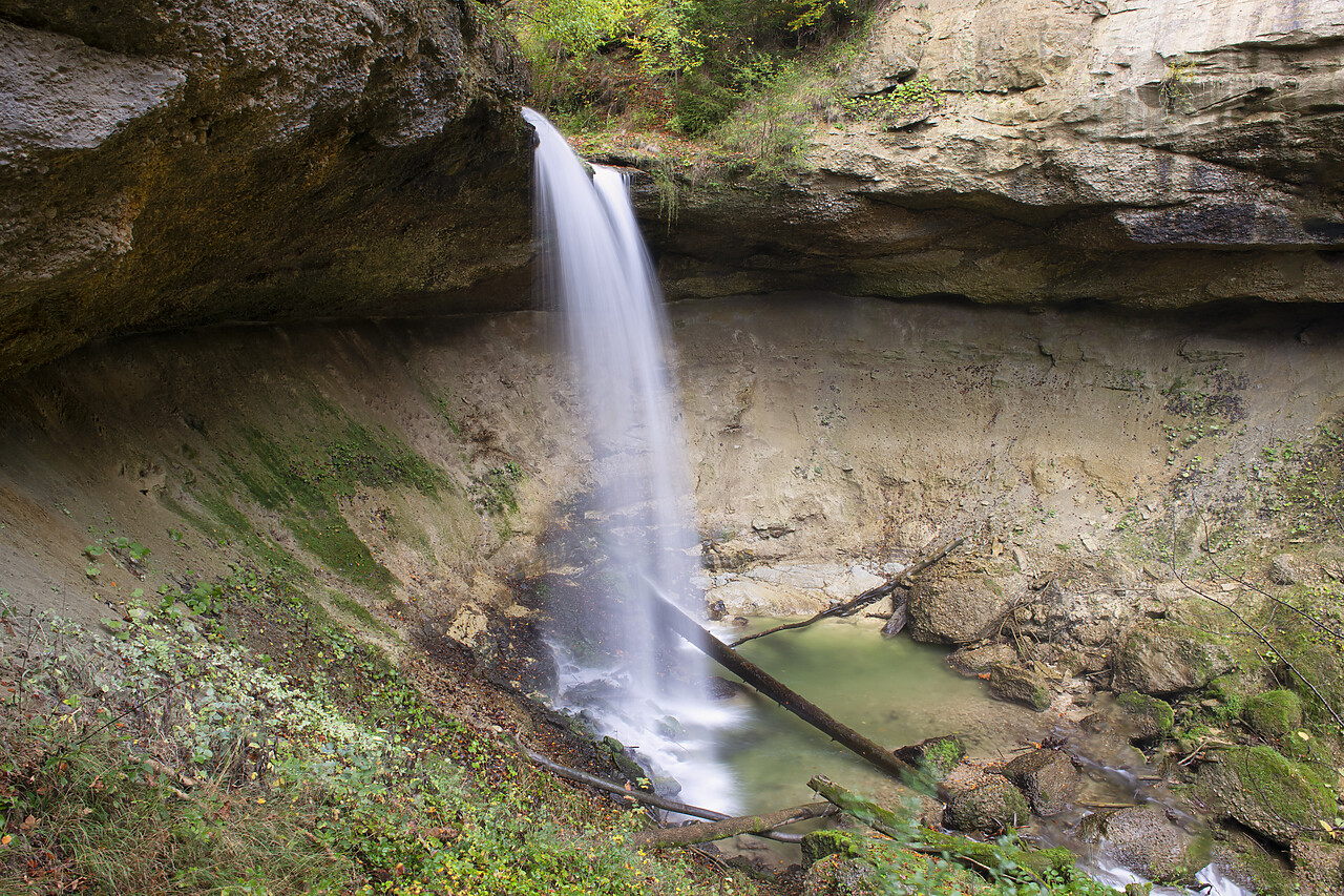 #220621-1 - Scheidegger Waterfall, Scheidegg, Bavaria, Germany