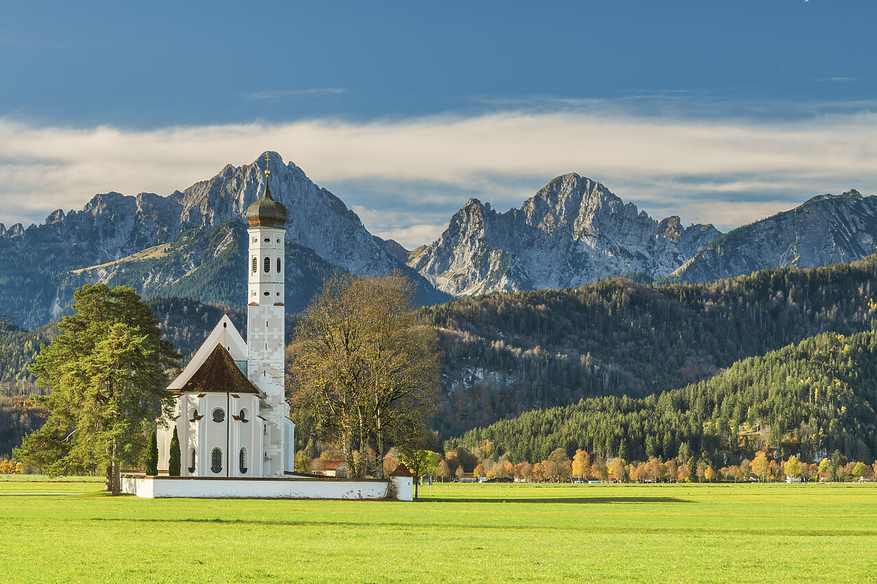 #220628-1 - Pilgrim's Church of St. Coloman, Schwangau, Bavaria, Germany