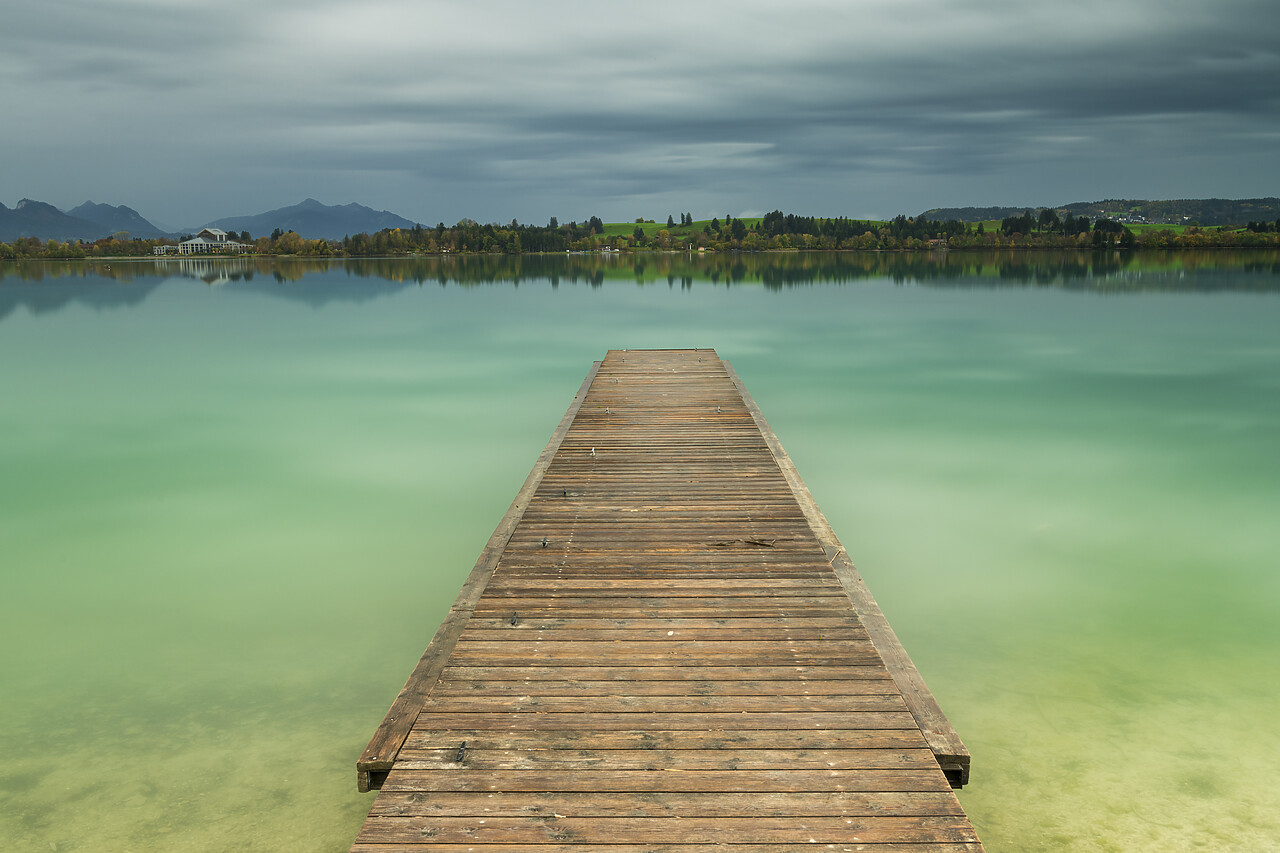 #220632-1 - Jetty in Forggensee, Schwangau, Fussen, Bavaria, Germany