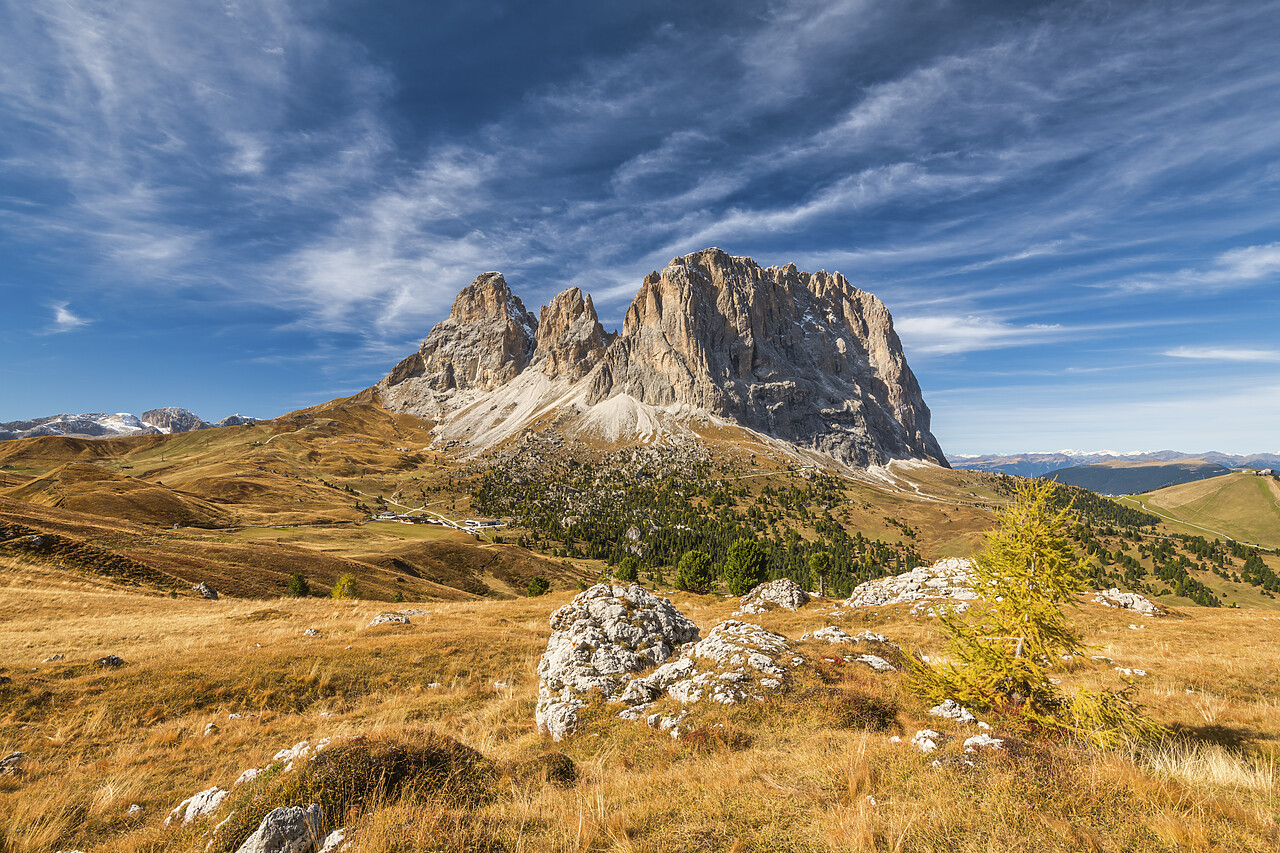 #220668-1 - Sassolungo, Sella Pass, Dolomites, South Tyrol, Trentino, Italy