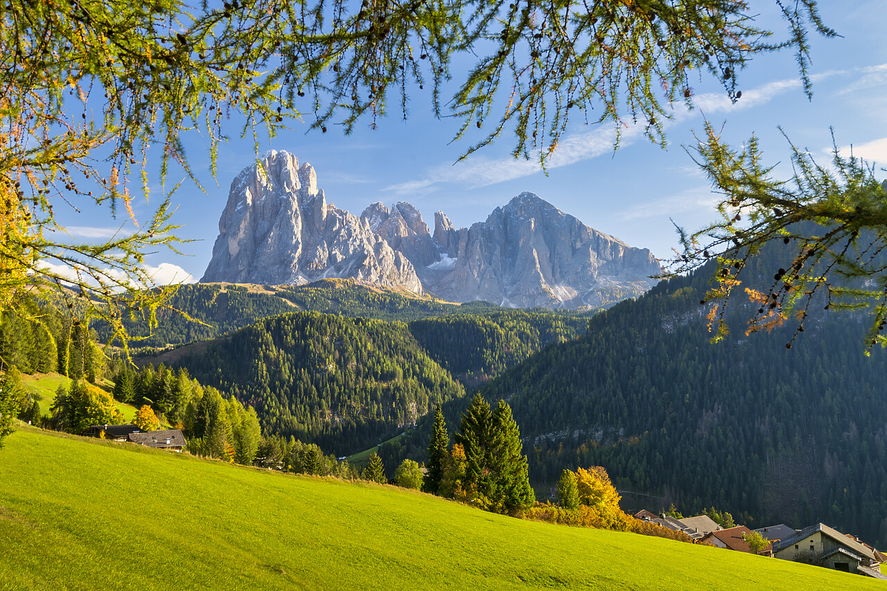 #220687-1 - Sassolungo Mountain, Ortisei - St. Ulrich , Trentino Alto Adige,  South Tyrol, Dolomites, Italy