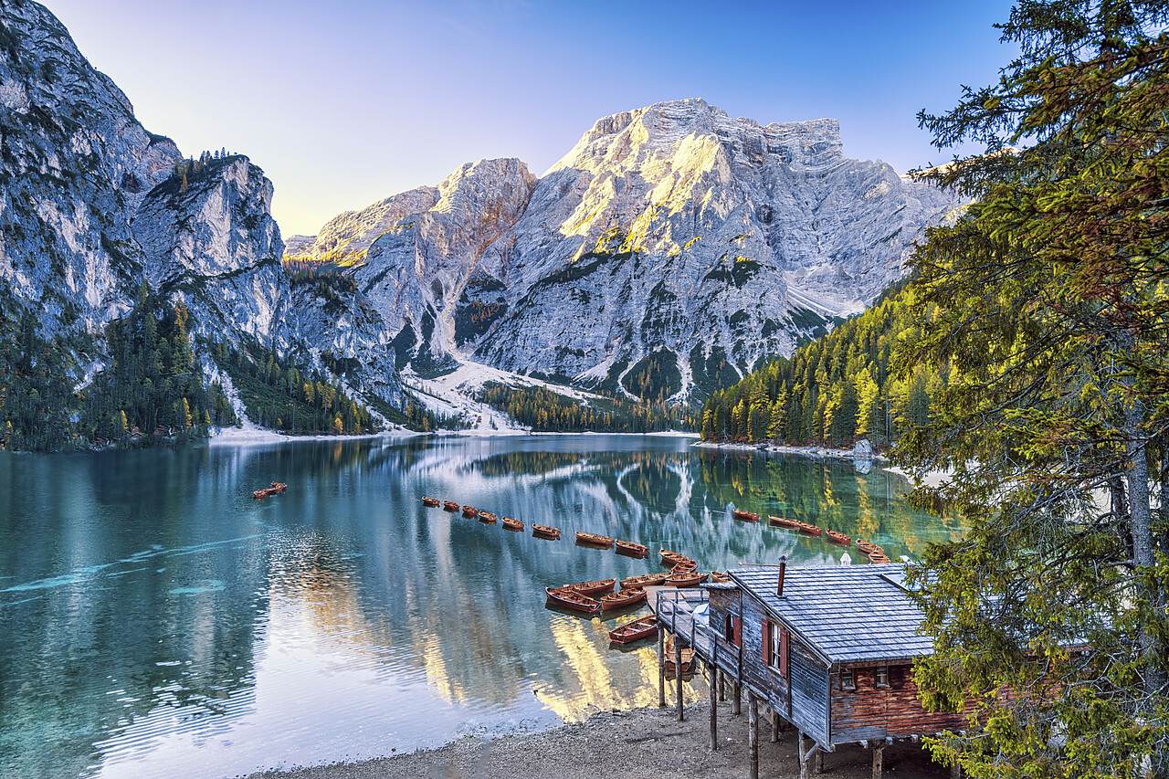 #220691-1 - Lago di Braies, South Tyrol, Dolomites, Italy