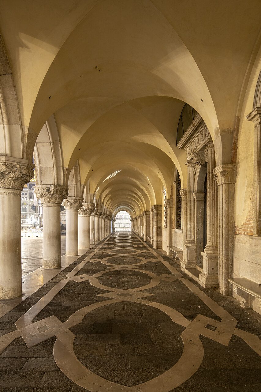 #220832-1 - Ducale Palace Corridor, Venice, Italy