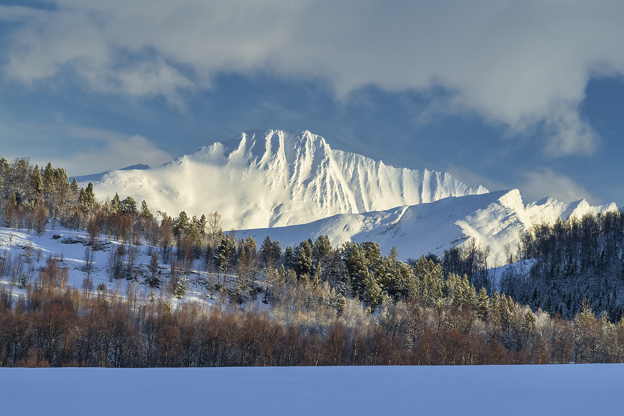 #230004-1 - Blatinden in Winter, Storsteinnes, Norway