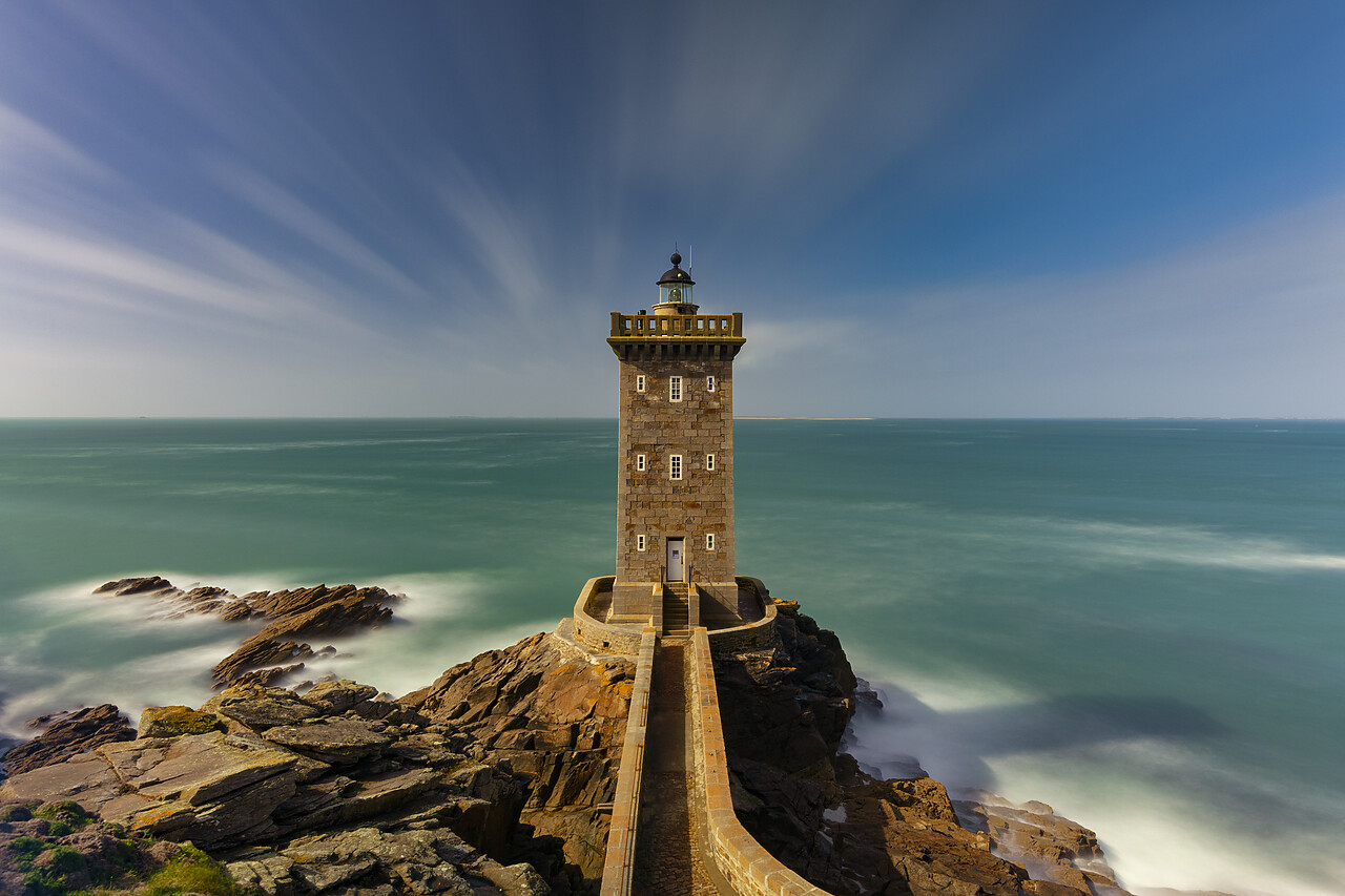 #230034-1 - Kermorvan Lighthouse, Le Conquet, FinistÃ¨re, Brittany, France