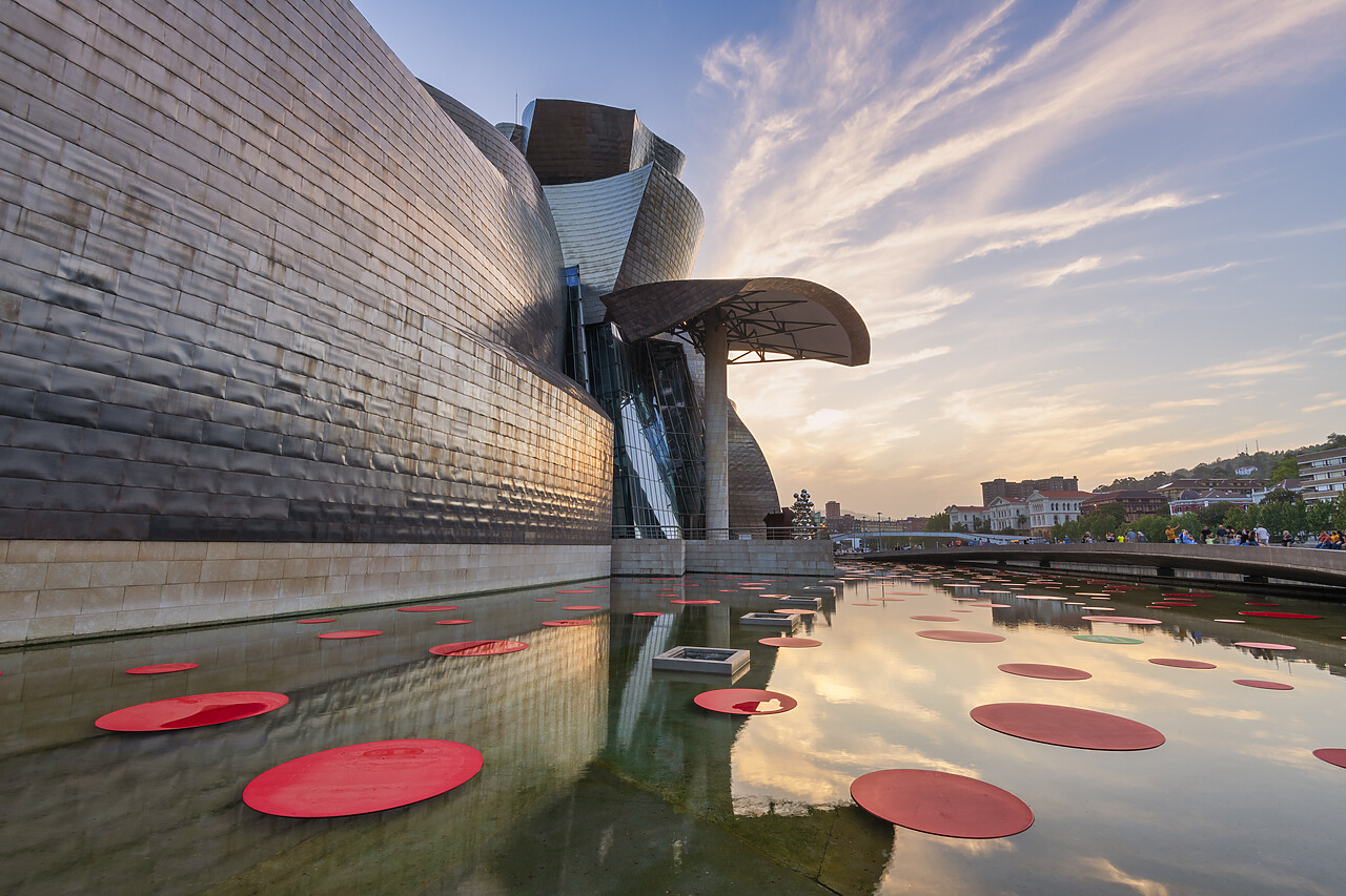 #230281-1 - Guggenheim Museum Bilbao designed by Frank Gehry, Bilbao, Basque Country,  Spain