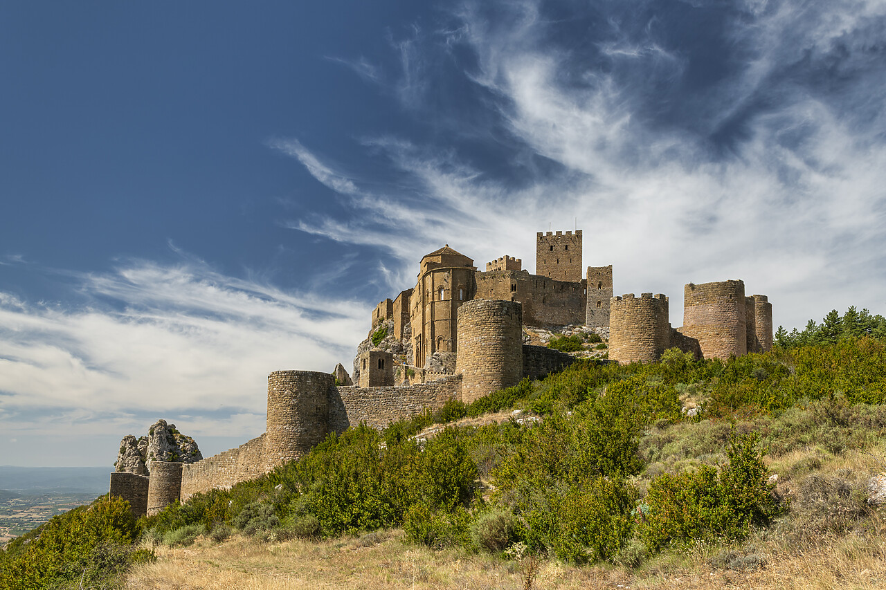 #230324-1 - Loarre Castle, Loarre, Huesca province, Aragon, Spain