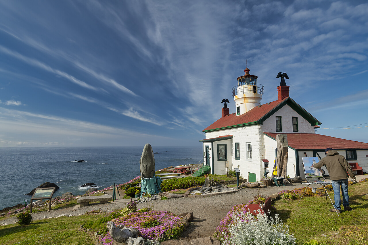 #240238-1 - Battery Point Lighthouse, Crescent City, California, USA