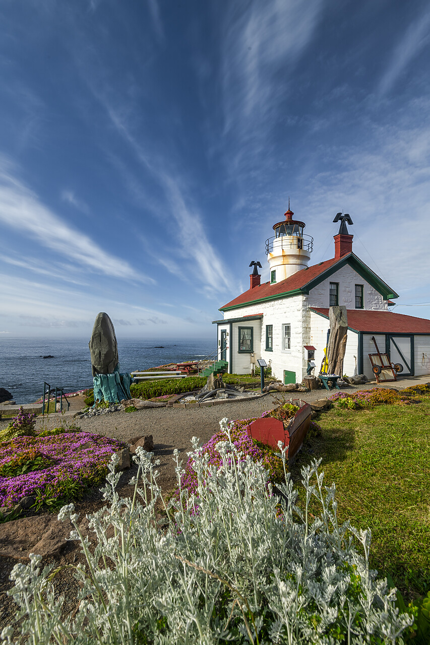 #240239-1 - Battery Point Lighthouse, Crescent City, California, USA