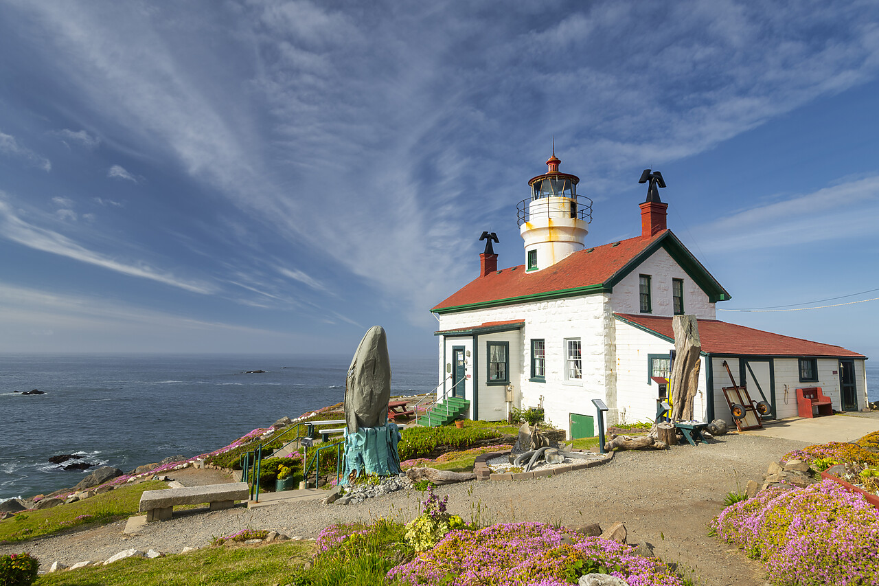 #240240-1 - Battery Point Lighthouse, Crescent City, California, USA