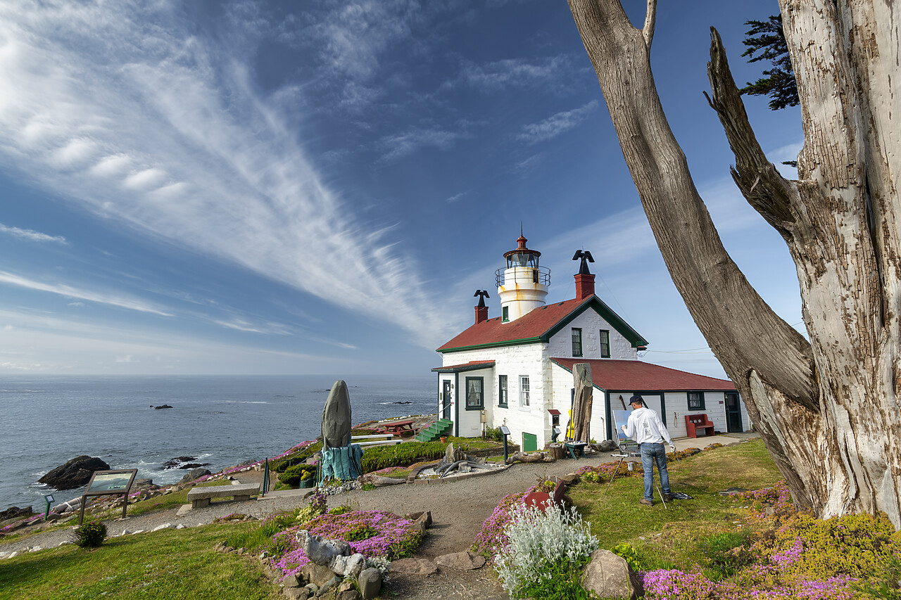 #240241-1 - Battery Point Lighthouse, Crescent City, California, USA