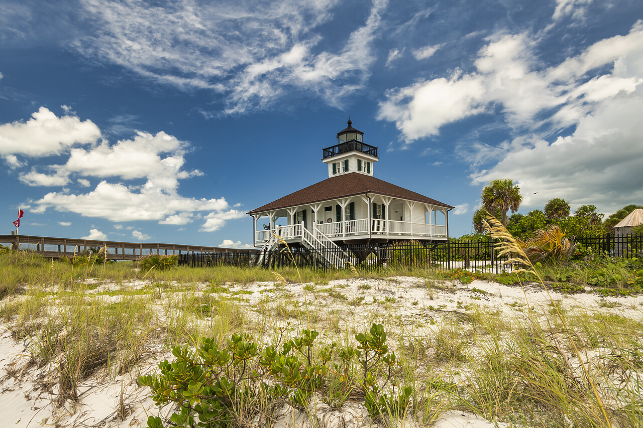 #240250-1 - Boca Grande Lighthouse, Gasparilla Island, Florida, USA