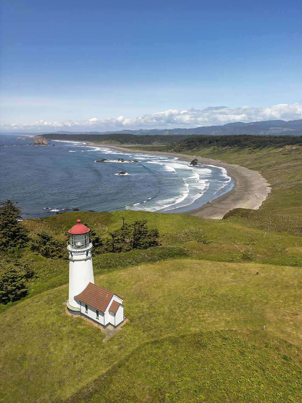 #240308-2 - Cape Blanco Lighthouse, Port Orford, Oregon, USA