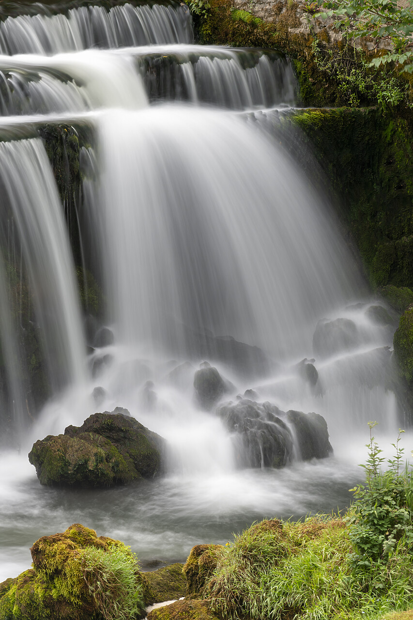 #240336-1 - Monsal Dale Weir, Peak District National Park, Derbyshire, England