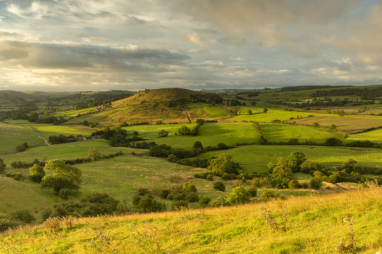 #240343-1 - View from Chrome Hill, Peak District National Park, Derbyshire, England