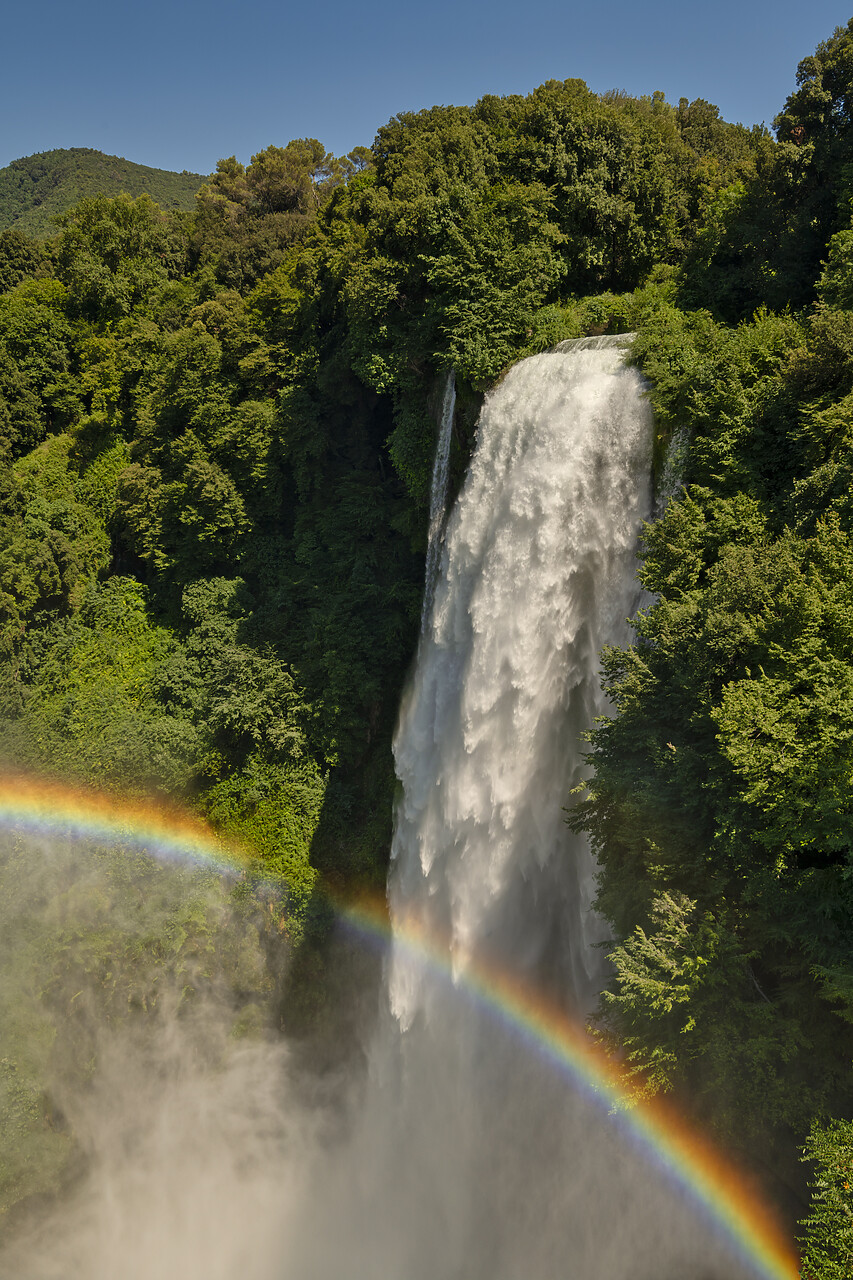 #240400-1 - Cascata della Marmore & Rainbow, Terni, Umbria, Italy