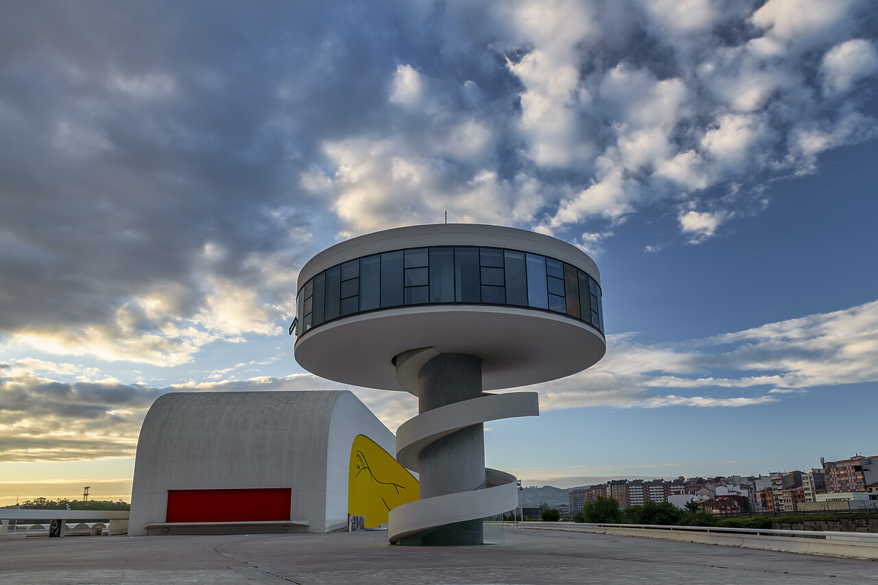 #240500-1 - Oscar Niemeyer International Cultural Centre, Aviles, Asturias, Spain