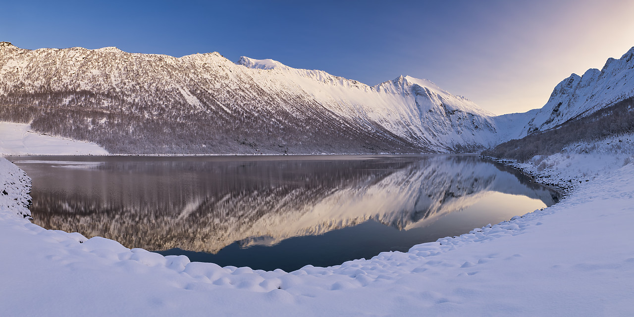 #400080-2 - Mountains Reflecting in Gryllefjord, Senja, Norway