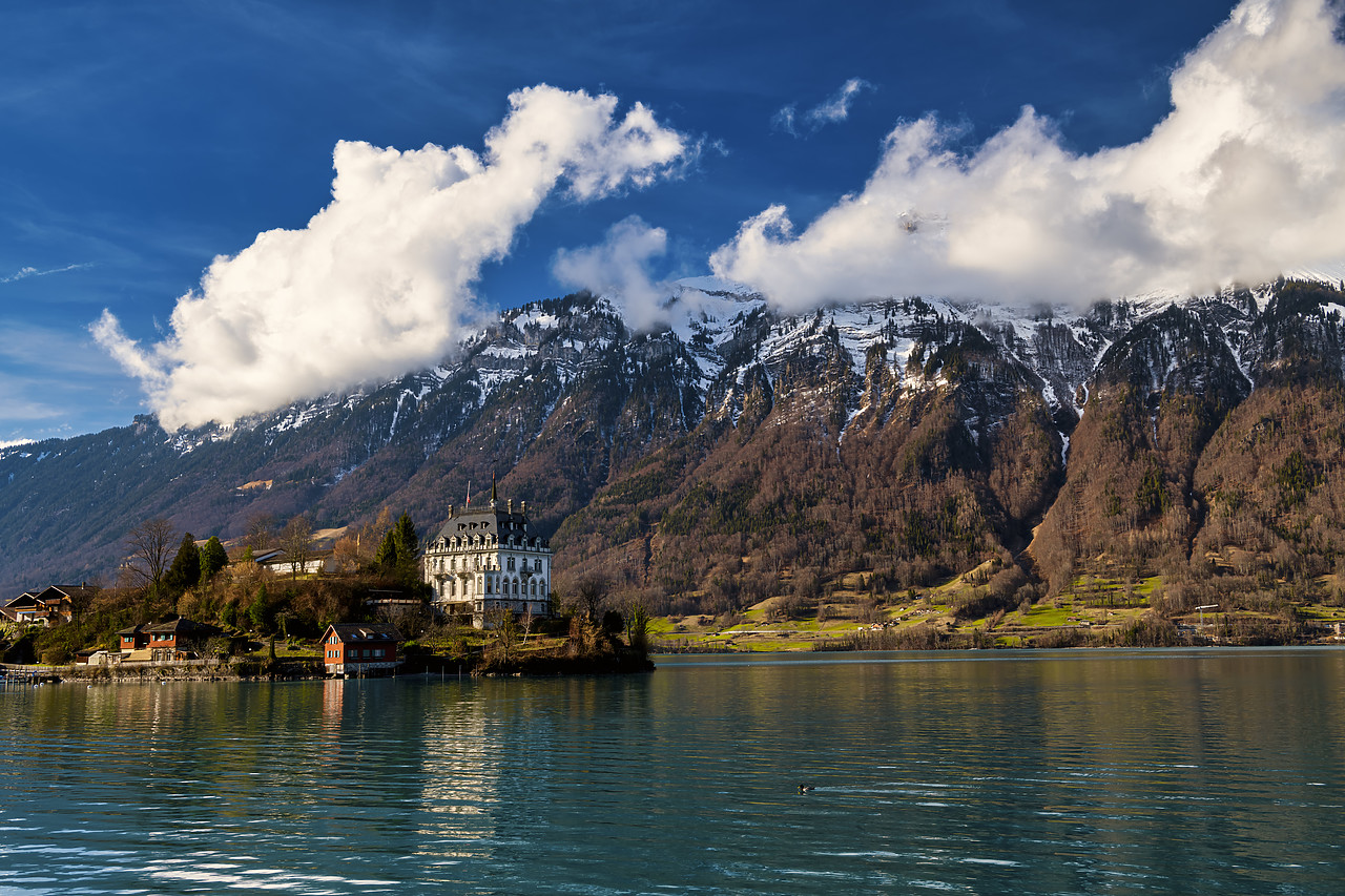 #400093-1 - Seeburg Castle, Lake Brienz, Iseltwald, Switzerland