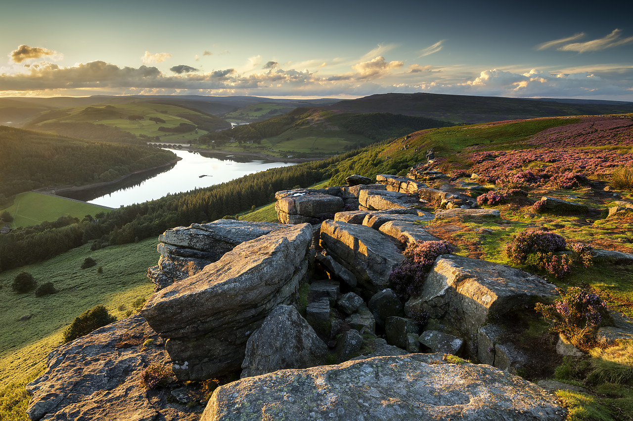 #400184-1 - View from Bamford Edge, Peak District National Park, Derbyshire, England