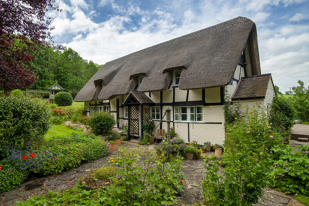 #410181-1 - Thatched Cottage & Garden, Eastnor, Herefordshire, England