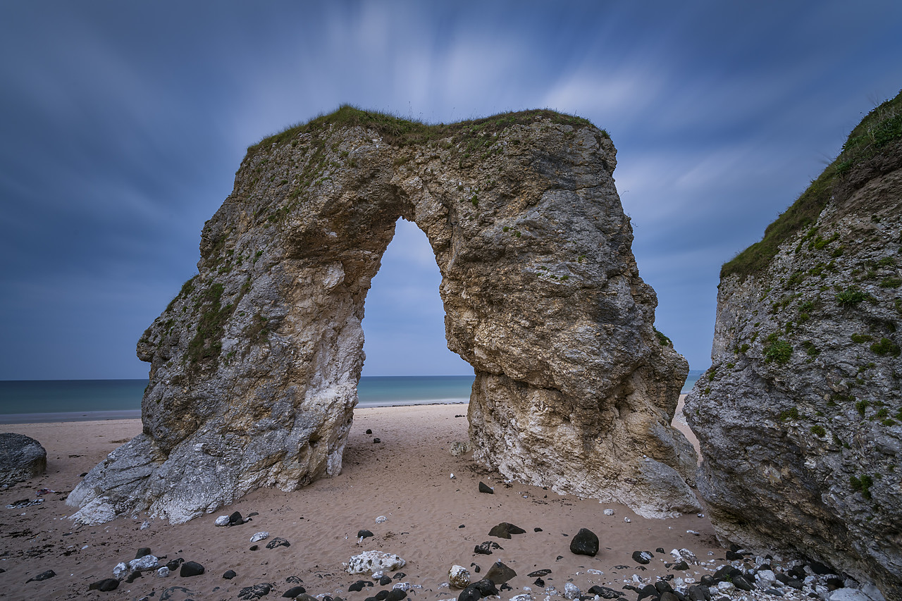 #410369-1 - Natural Arch on Whiterocks Beach, Portrush, County Antrim, Northern Ireland