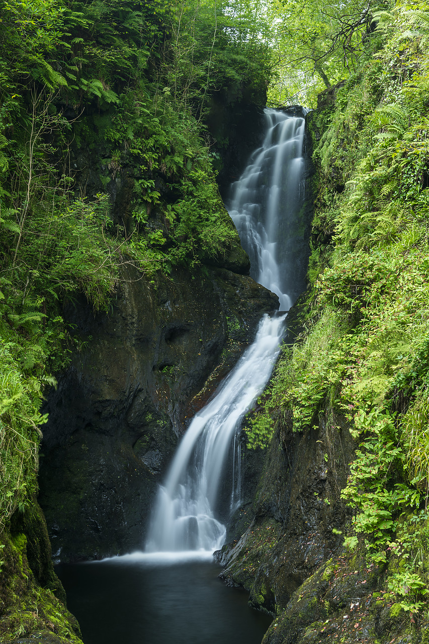 #410371-1 - Ess-na-Larach Waterfall, Glenariff Forest Park, County Antrim, Northern Ireland