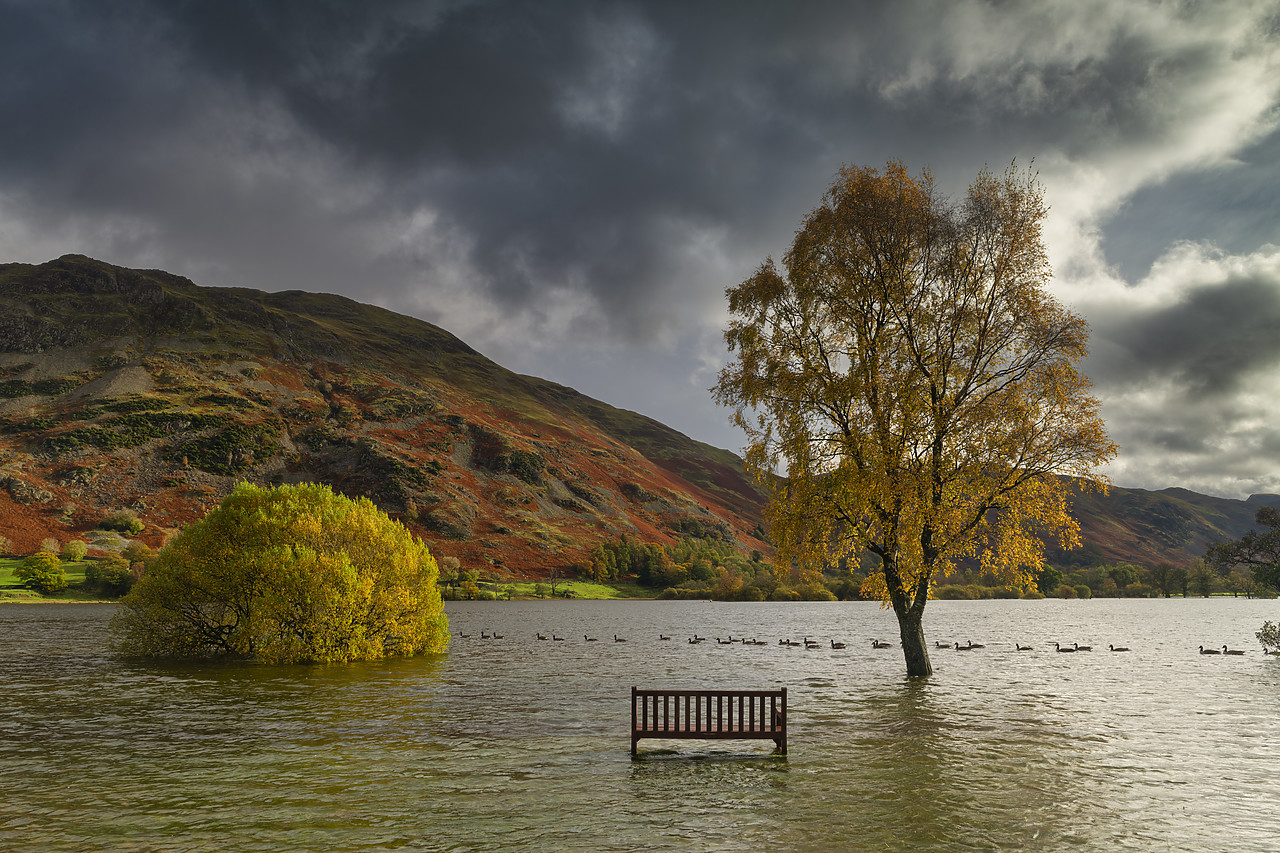 #410432-1 - Flooded Ullswater, Lake District National  Park, Cumbria, England