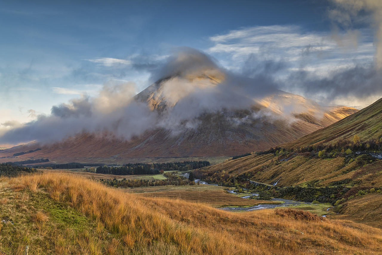 #410442-1 - Beinn Dorain in Low Cloud, Argyll & Bute, Scotland