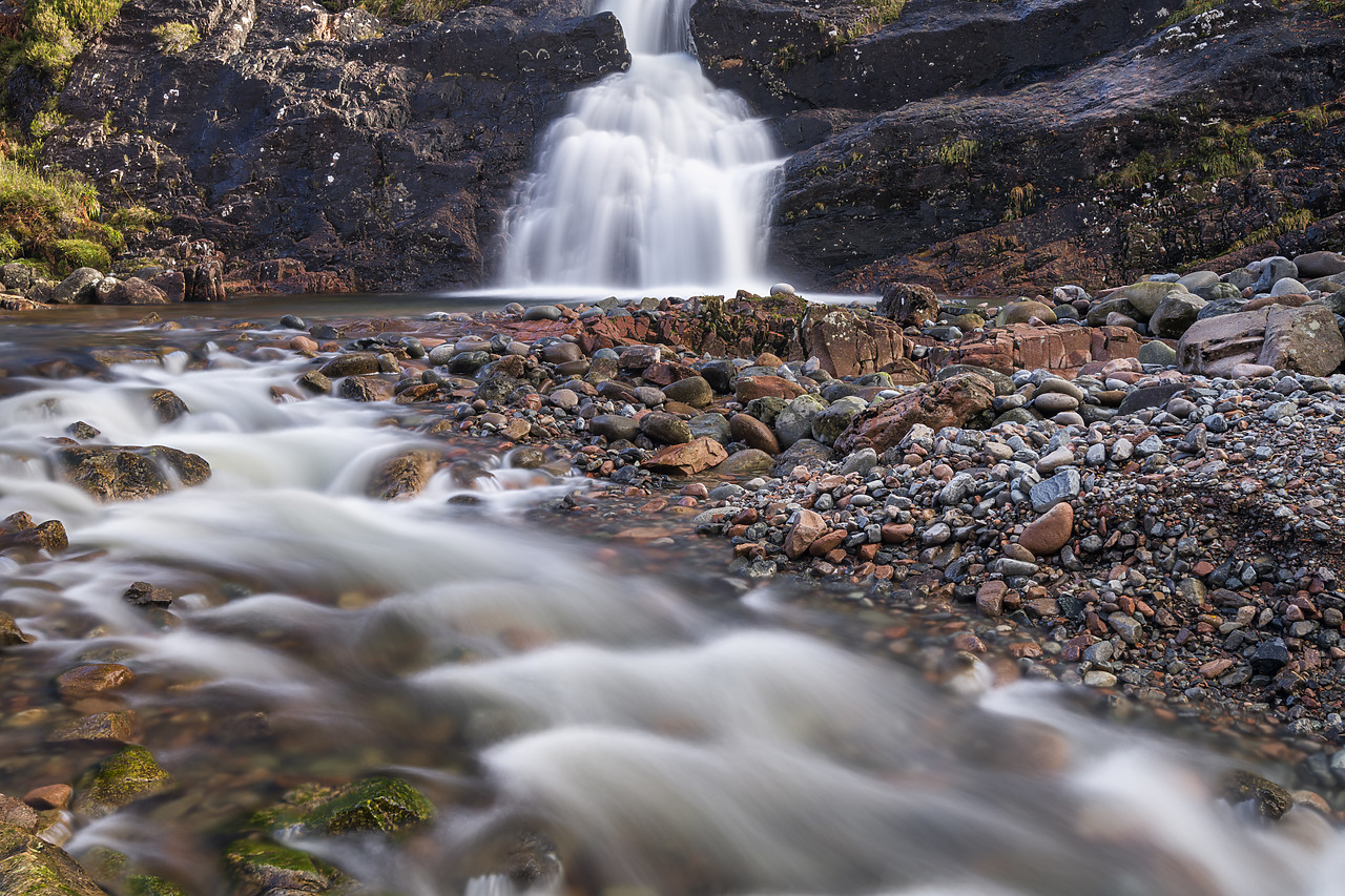 #410445-1 - Glencoe Waterfall, Highland Region, Scotland