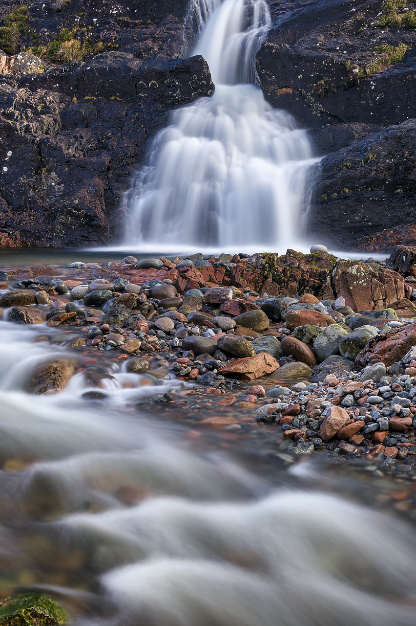 #410445-2 - Glencoe Waterfall, Highland Region, Scotland