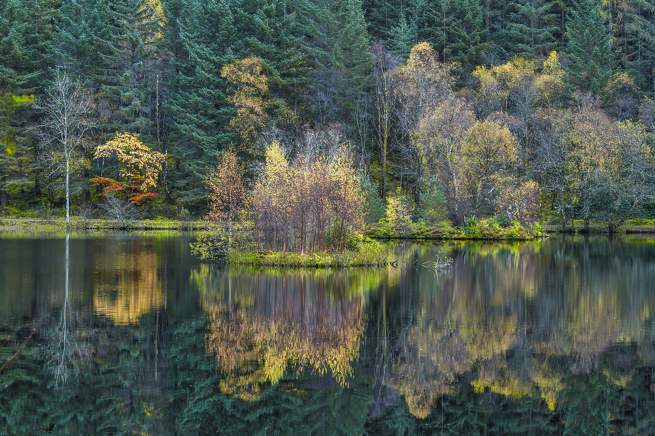 #410463-1 - Glencoe Lochan Reflections, Highland Region, Scotland