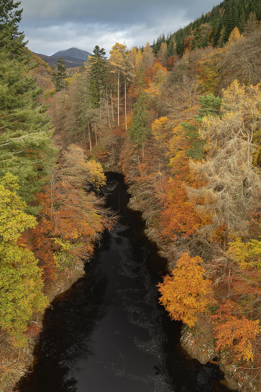 #410480-2 - River Garry in Killiecrankie in Autumn, Perthshire, Scotland