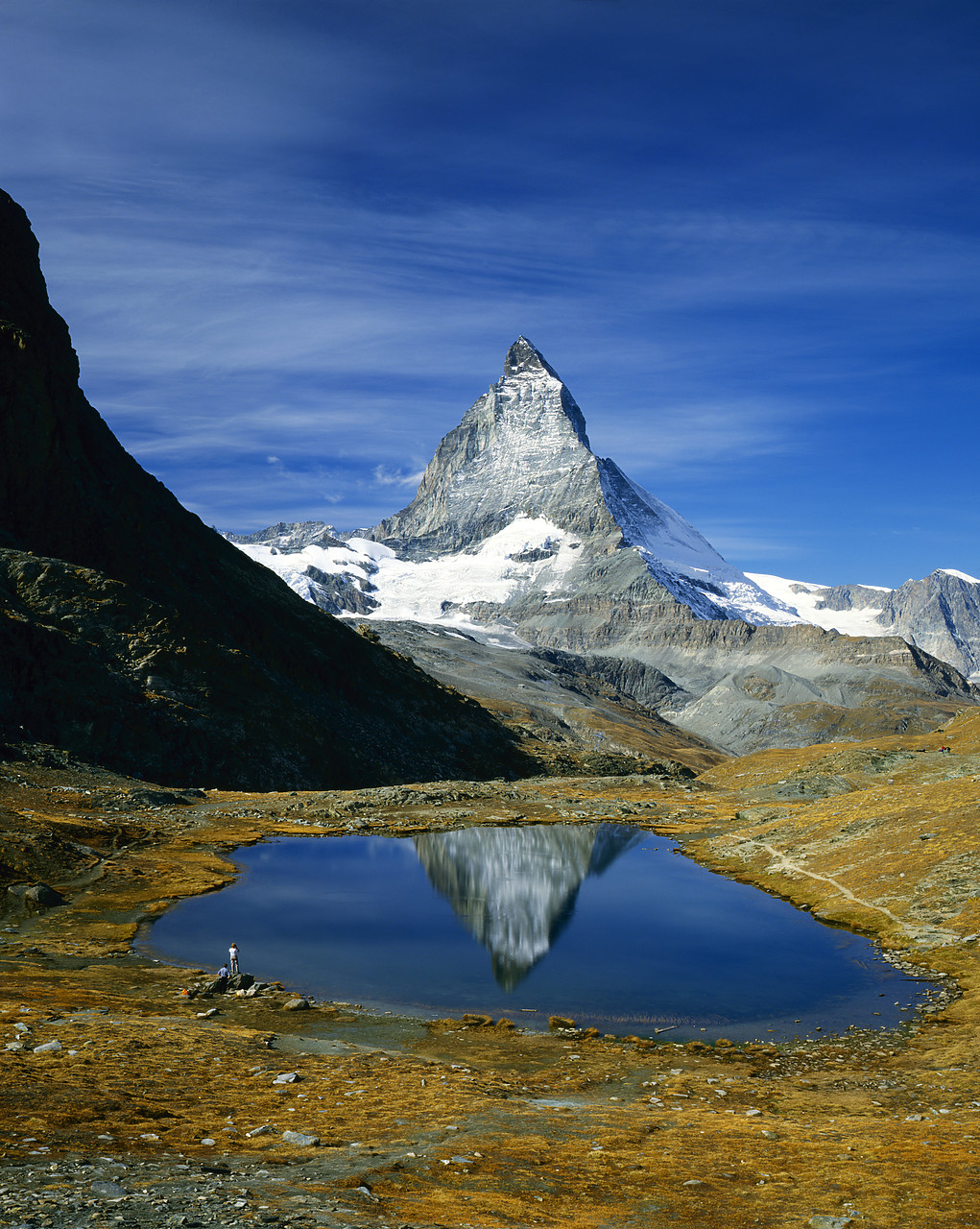 #85465 - The Matterhorn Reflecting in Riffelsee, Zermatt, Switzerland