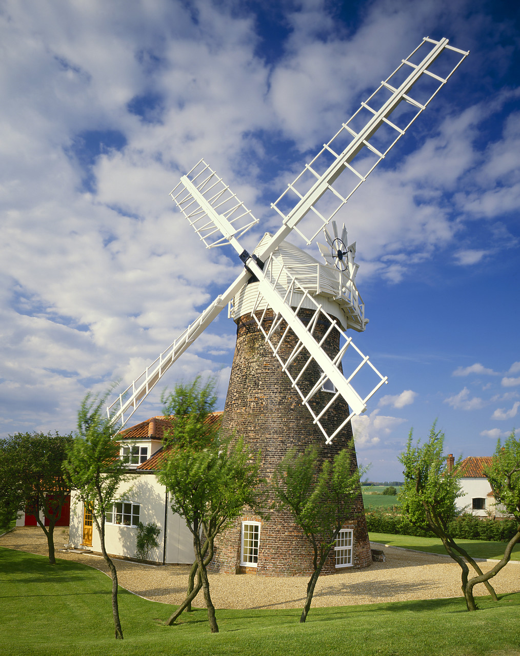 #86706 - Norfolk Cottage Windmill, Mautby, Norfolk, England