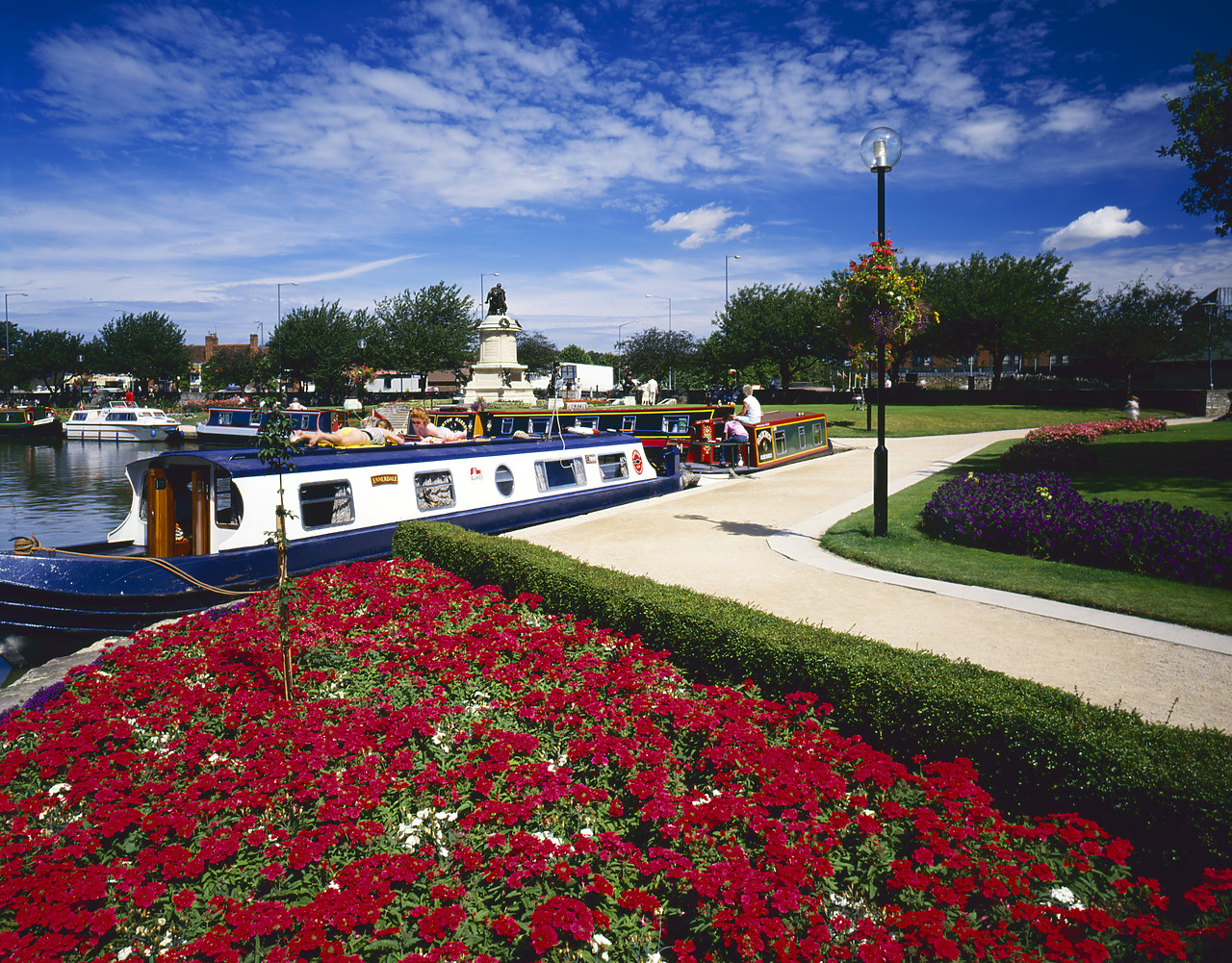 #871009 - Canal Boats, Stratford-Upon-Avon, Warwickshire, England