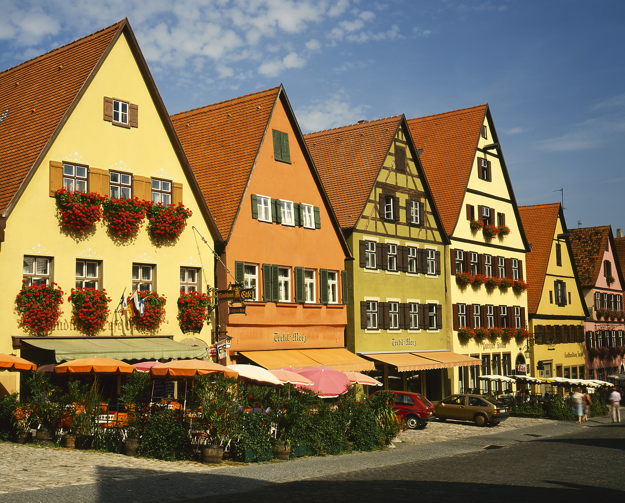 #871095 - Gabled Buildings of Dinkelsbuhl, Bavaria, Germany