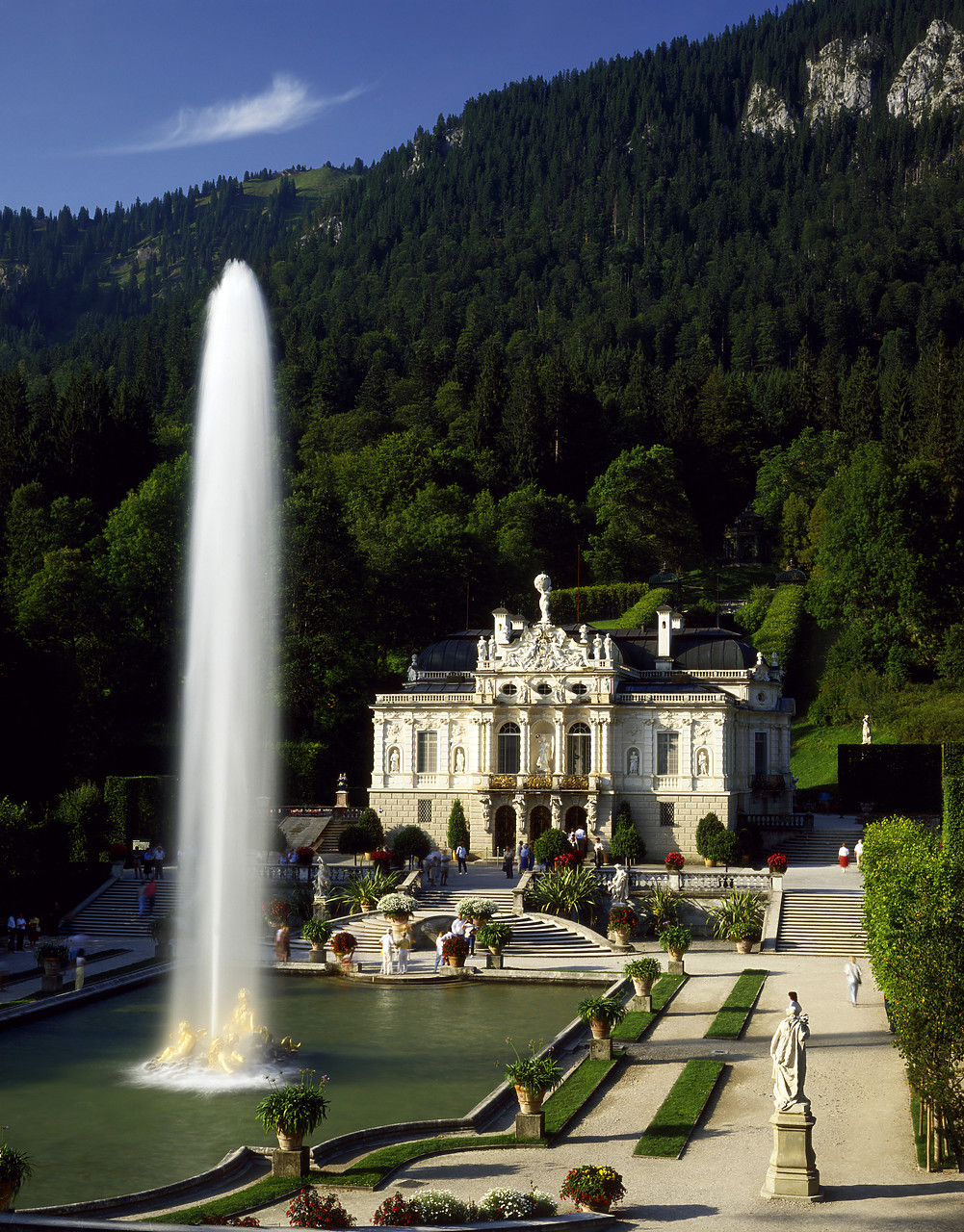 #871098-1 - Linderhof Castle, Bavaria, Germany