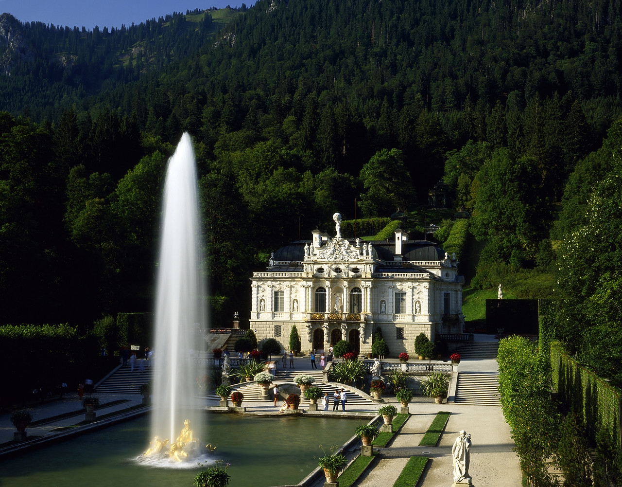 #871098-3 - Linderhof Castle, Bavaria, Germany