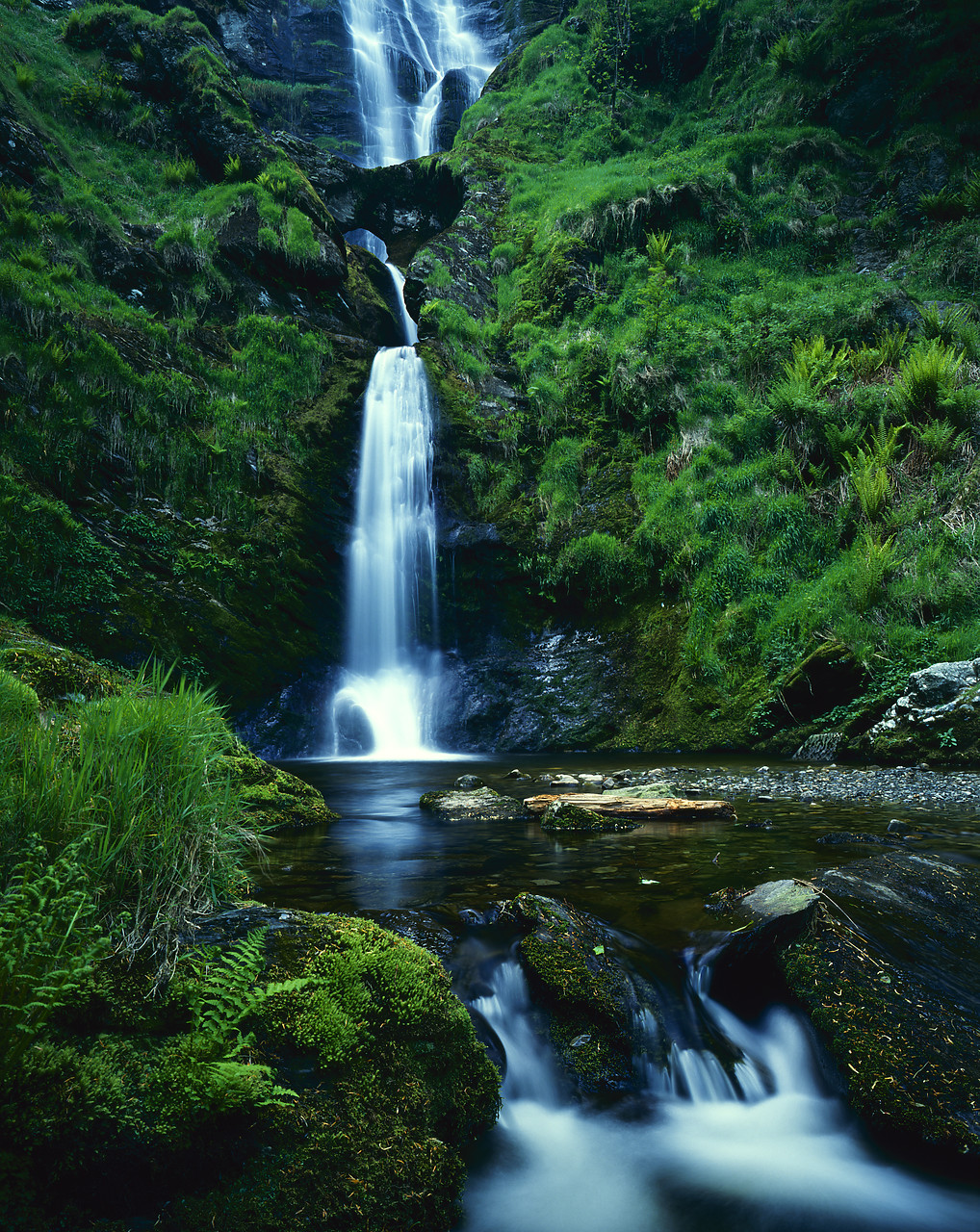#881361-1 - Lower Pistyll Rhaedr Waterfall, Powys, Wales