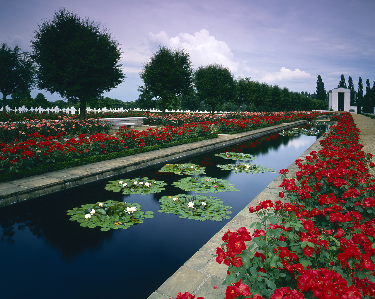 #881402 - Gardens at American Military Cemetery, Cambridge, England