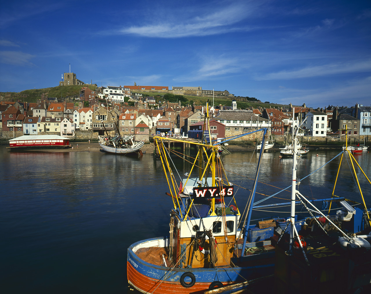 #881473 - Fishing Boats at Whitby, North Yorkshire, England