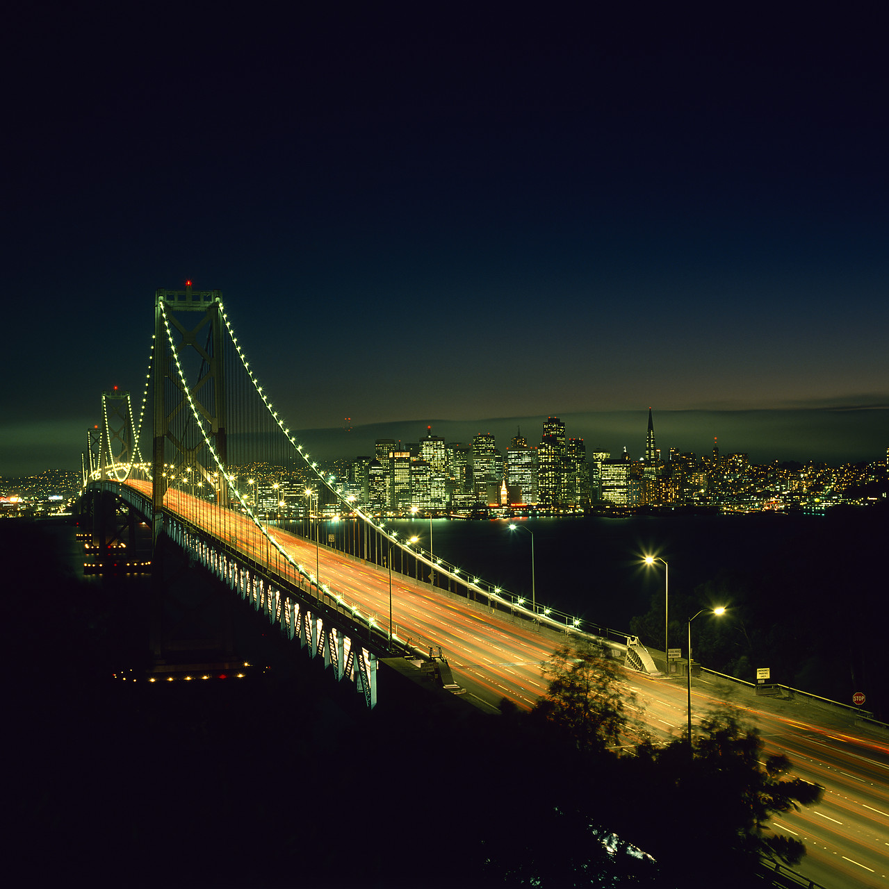 #881711-3 - Oakland Bay Bridge, San Francisco, California, USA