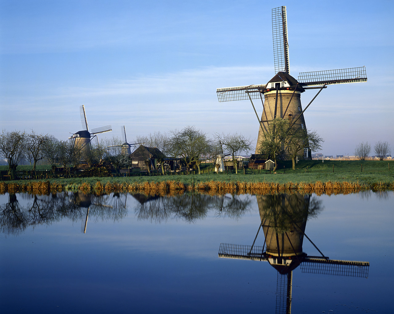 #892031 - Windmills at Kinderdijk, Holland