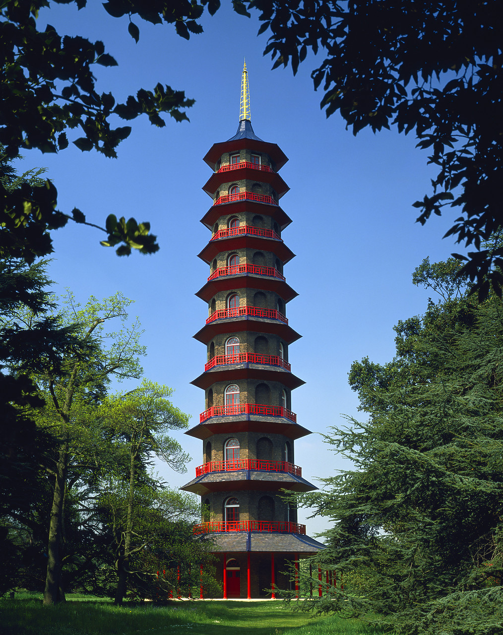 #892109 - Japanese Pagoda, Kew Gardens, London, England