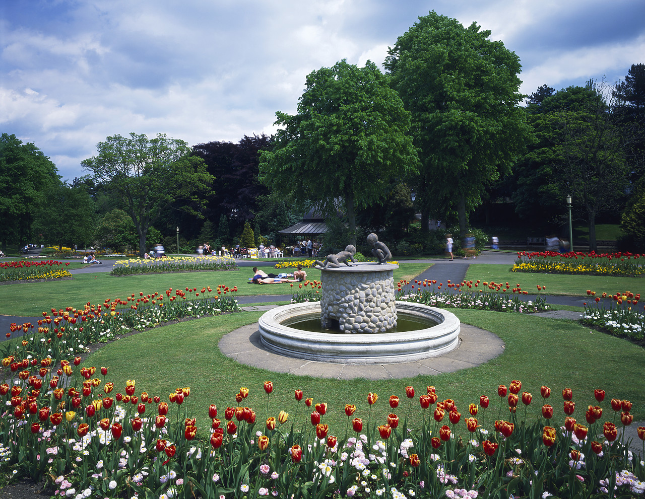 #892182 - Harrogate Park in Spring, North Yorkshire, England